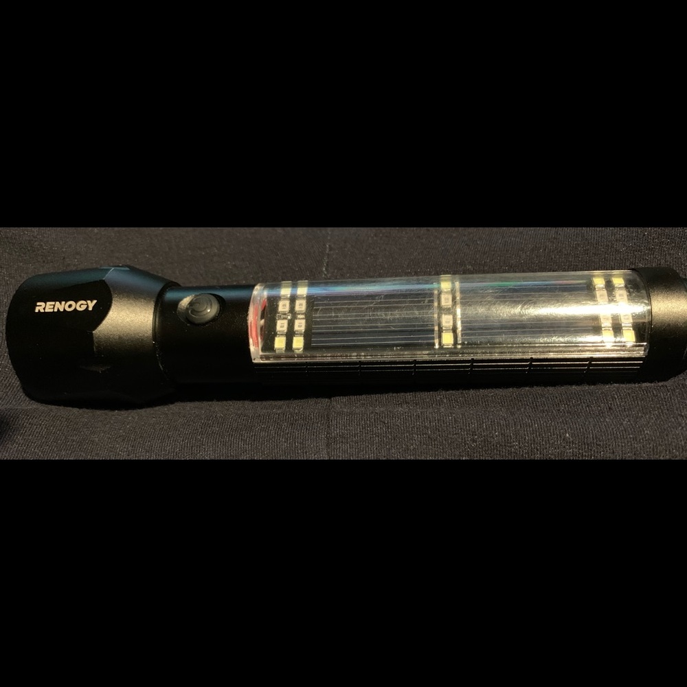 Brand new solar powered Renogy flashlight